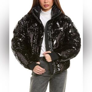RUDSAK Laurence Sequined Puffer Jacket